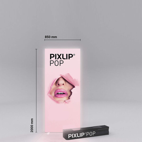 PIXLIP POP beleuchtetes Banner