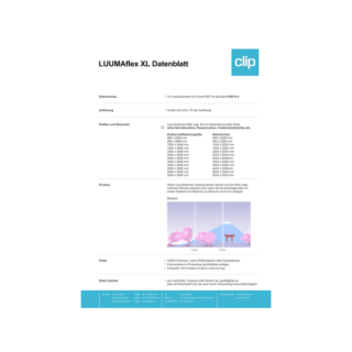 LUUMAflex XL Datenblatt